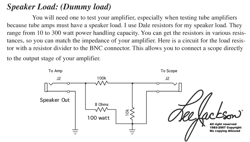 Questions and Answers - Lee Jackson Metaltronix Amplifiers